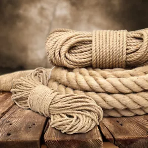 JUTESEIL Tau Gedreht Jute Seil Hanfseil Tauwerk Jute Rope Naturhanf Naturseil - Bild 1 von 22