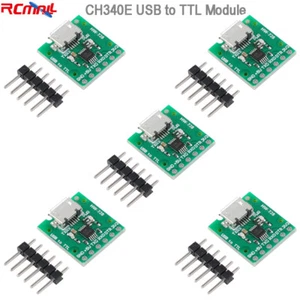 5x CH340E Sop8 Modulo Adattatore Seriale USB a TTL Pro Mini Download Sostituire CH340G - Foto 1 di 4