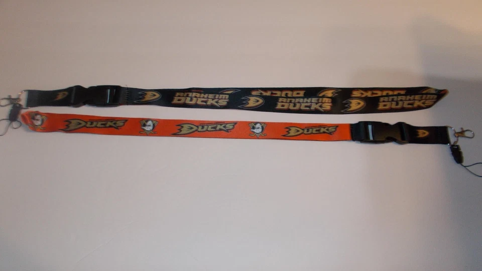 Dos cordones Anaheim Ducks NHL impresos en ambos lados 25" envío gratuito. Foto 1 de 1