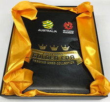 AUSTRALIA SOCCEROOS GOLDEN ERA TRADING CARD DELUXE ALBUM+6 CARD SETS + 8 AUTOS