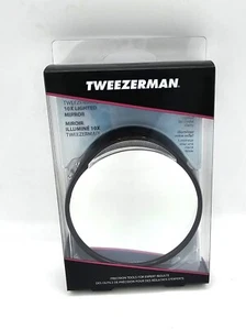 Tweezerman Tweezermate 10x Lighted Mirror 6762-R New Sealed! - Picture 1 of 2