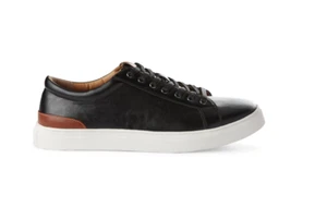 Deer Stags WILEY Black Lace Up Round Toe Low Top Sneakers Men’s 16 W Shoes New - Picture 1 of 9