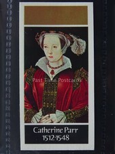 No.28 CATHERINE PARR Kings & Queens of England by Carreras / Black Cat 1977