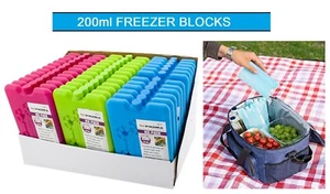 200 ml WIEDERVERWENDBARER GEFRIERSCHRANK KÜHLBLOCK EISBEUTEL KÜHLTASCHE PICKNICK REISE MITTAGESSEN 200G - Bild 1 von 4