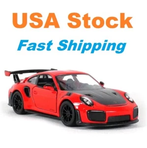 Porsche 911 GT2 RS, Diecast Model Toy Car, Kinsmart, 4 Colors, 1:36 Scale, 5'' - Picture 1 of 30