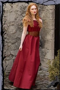 Vestido de mercado de verano medieval tirantes sin mangas - Clara Leonardo Carbone - Imagen 1 de 5