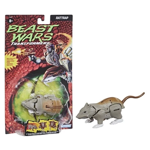 Hasbro Transformers Toys Vintage Beast Wars Rattrap Collectible Exclusive Figure Cover