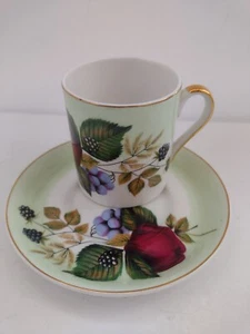 Mismatched Vintage Bone China Coffee Cup And Saucer. Tuscan and FCE pottery. - Picture 1 of 9