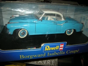 1:18 Revell Borgward Isabella Cupé azul claro/azul claro en EMBALAJE ORIGINAL-COLOR RARO- - Imagen 1 de 1