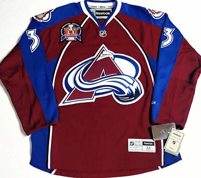 Camiseta reebok parche copa patrick roy colorado avalancha 1996 parche copa b-glacier-nueva con etiquetas-m Foto 1 de 4