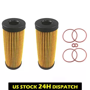 2pcs Engine Oil Filter For Ford FUSION F 150 For Mustang 2.7L V6 Turbocharged - Picture 1 of 8