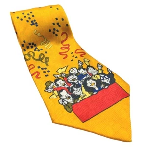Marco Polo Celebration Party Confetti Multicolor Novelty Polyester Necktie - Picture 1 of 7