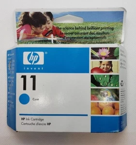 Genuine HP 11 Cyan Printer Ink C4836AN Exp 2007 - Picture 1 of 4
