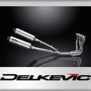 Honda CBR1100XX Blackbird Scarico Completo 4-2 343 mm X-Ovale Silenziatori Inox - Foto 1 di 4
