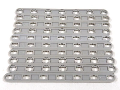 Vintage Fischertechnik 38533 Strut 90 Gray 10pcs 1977 - Image 1 of 2