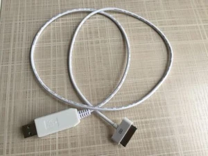 USB to 30Pin Charging Cable=Firewire Charging Cable For iPod 3 3rd 4 4th Photo - Afbeelding 1 van 12