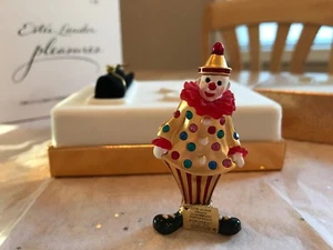 ESTEE LAUDER 2001 SOLID PERFUME COMPACT CIRCUS CLOWN PLEASURES GORGEOUS MIBB - Picture 1 of 5