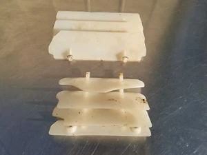 Kawasaki KX65 2002 OEM cubiertas de refrigeración aletas KX 65 izquierda derecha radiador ventilación de flujo - Imagen 1 de 2