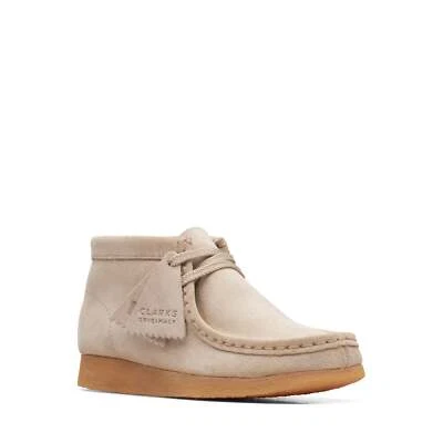 Bota Wallabee Clarks Original Niños Gamuza Arena Antigua Foto 1 de 4