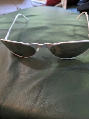 GAFAS DE SOL GÁRGOLAS HELIOS MARCO BLANCO LENTES ESPEJADAS RARAS DE COLECCIÓN Foto 1 de 4