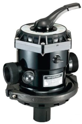 Mehrwegeventil ABS 1,5 " 6-Wege Ventil Wegeventil Sandfilter Poolfilter - Bild 1 von 2