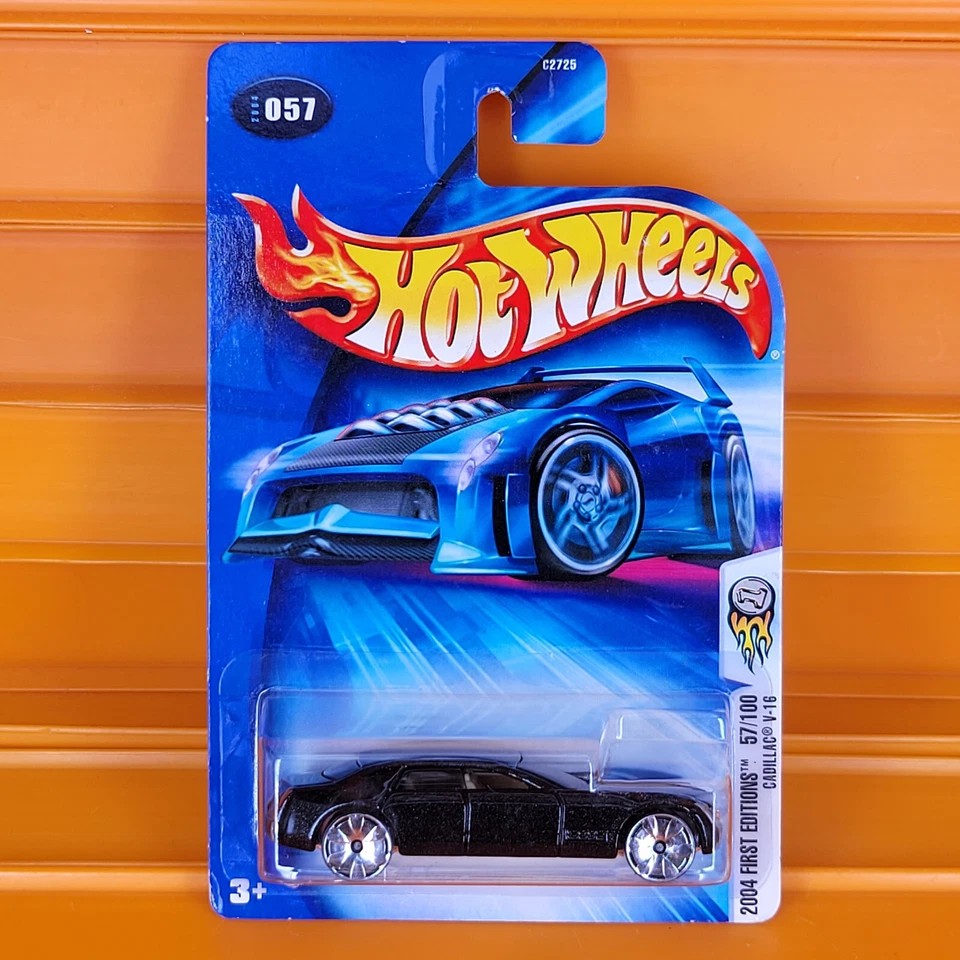 Hot Wheels - 2004 - CADILLAC V-16 (Schwarz) - First Editions 57/100 - 057/212 - Bild 1 von 4