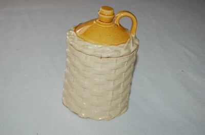 Ancien pot en terre cuite vernissée 14.5 cm , pot à tabac , collection - Photo 1/3