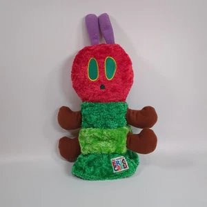 The Very Hungry Caterpillar Fuzzy Hand Puppet The World of Eric Carle 2007 - Picture 1 of 5