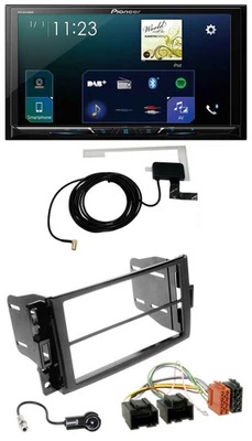 Pioneer 2DIN DAB USB MP3 Bluetooth Autoradio für Chevrolet Corvette 05-13 Upland - Bild 1 von 4