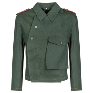 Blusa Panzer Drillich Alemana Segunda Guerra Mundial WH - HBT "envoltura Panzer" - repro - Talla  - Imagen 1 de 9