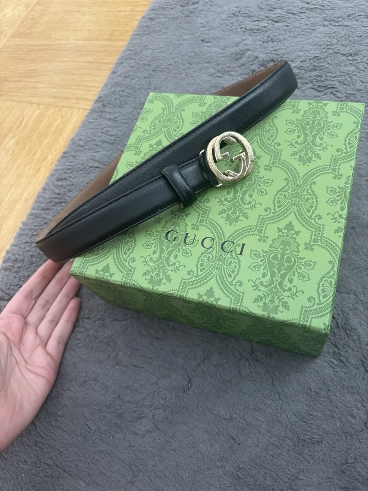 Gucci Orginal Ledergürtel - Bild 1 von 4