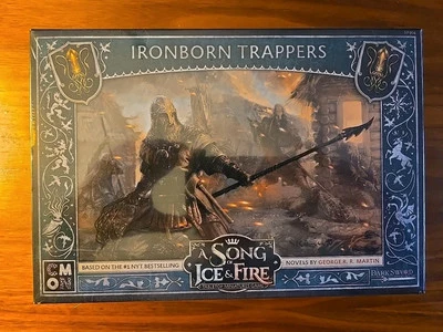Greyjoy Ironborn Trappers A Song of Ice and Fire ASOIAF CMON NIB - Image 1 of 2