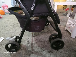 Graco Opia™ Twin Pushchair with Double Apron & Rain Cover - Picture 1 of 12