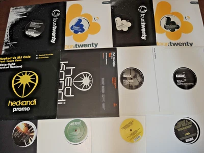 12 EDM House Electro Breaks 12" Vinyl Lot, Cheap Thrills, Four:Twenty, Hed Kandi - Image 1 of 4
