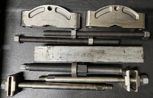 OTC 938 OTC 1130 Push Puller Press 17-1/2 Ton Bearing Splitter Puller Set USA - Picture 1 of 15