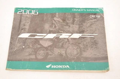OEM Honda 31GCF690 CRF70F Manual del propietario 06 06 CRF70F Foto 1 de 4