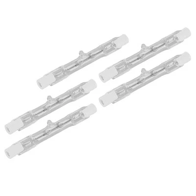 5x 100Watt J Type R7S T3/78mm Double Ended Halogen Bulbs wf - Image 1 of 4