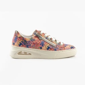 Zapatillas deportivas informales cómodas con cordones Rieker N6401-90 para mujer - Imagen 1 de 5