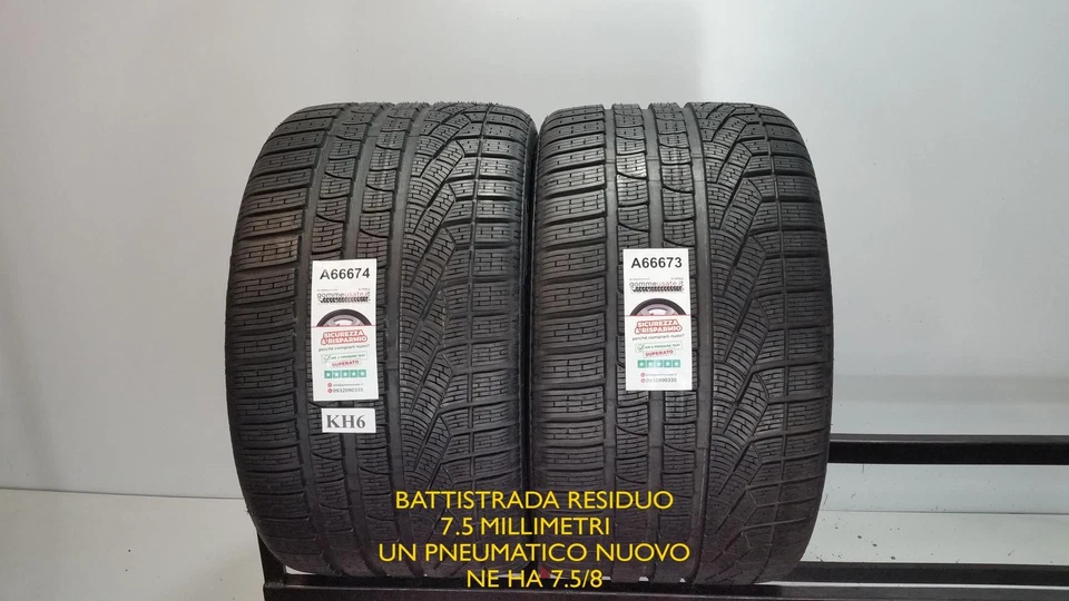 Gebrauchte Winterreifen 335/30R20 104W Pirelli Sottozero (Profil Riss A66674) - Bild 1 von 1