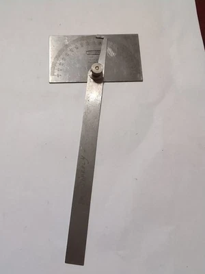 VINTAGE CRAFTSMAN STAINLESS STEEL PROTRACTOR Made In The USA - Image 1 of 4