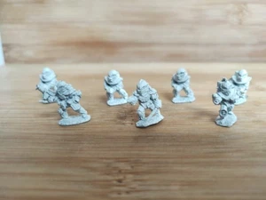 Laserburn rMN Imperial Power Armour Trooper Plasma  15mm Metal Painted X7   - Picture 1 of 8