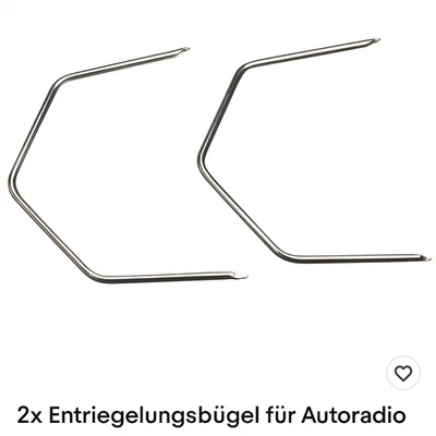 Outil De Déverrouillage Ensemble D'Outils Pour OPEL Autoradio Astra Corsa Vectra - Photo 1/4