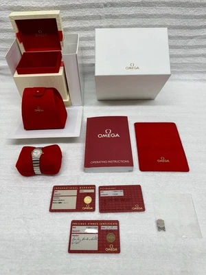 Ladies Omega Constellation 18K Gold Watch - MOP Dial - Diamond Bezel - 1365.71 - Image 1 of 4