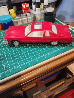 JOHAN 1978 CADILLAC COUPE DeVILLE Dealer Promo  Saxon Red  - Image 1 of 4