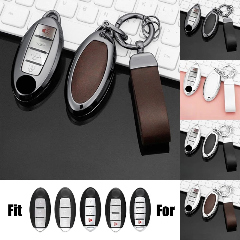 Цинковый сплав TPU автомобиля ключ чехол для Nissan GT-R Armada Murano Rogue лист 370Z - Изображение 1 из 4