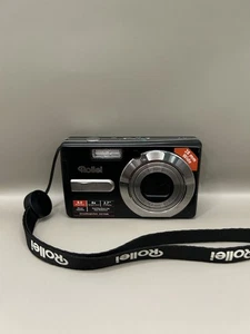 Rollei RCP-8427XW Kamera schwarz 8MP Digital Kamera Compact ungetestet Bastler - Bild 1 von 7