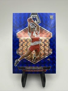 2024 Panini Mosaic Rookies Chris Braswell #354 Blue Mosaic Prizm /99 (RC) - Picture 1 of 2
