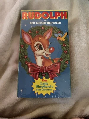 Vintage 1992 VHS Tape Rudolph Red Nosed Reindeer RARE New - Image 1 of 3