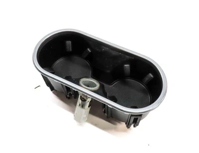 Porsche Cayenne (958) 2012 consola central delantera doble portavasos toma de 12 V Foto 1 de 4