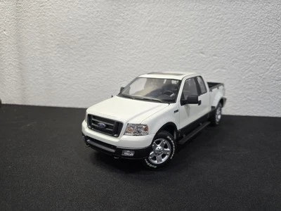 ~RARE~ 2004 FORD F150 FX4 PICKUP TRUCK 1:18 BEANSTALK DIECAST HIGH DETAIL WHITE! - Image 1 of 4